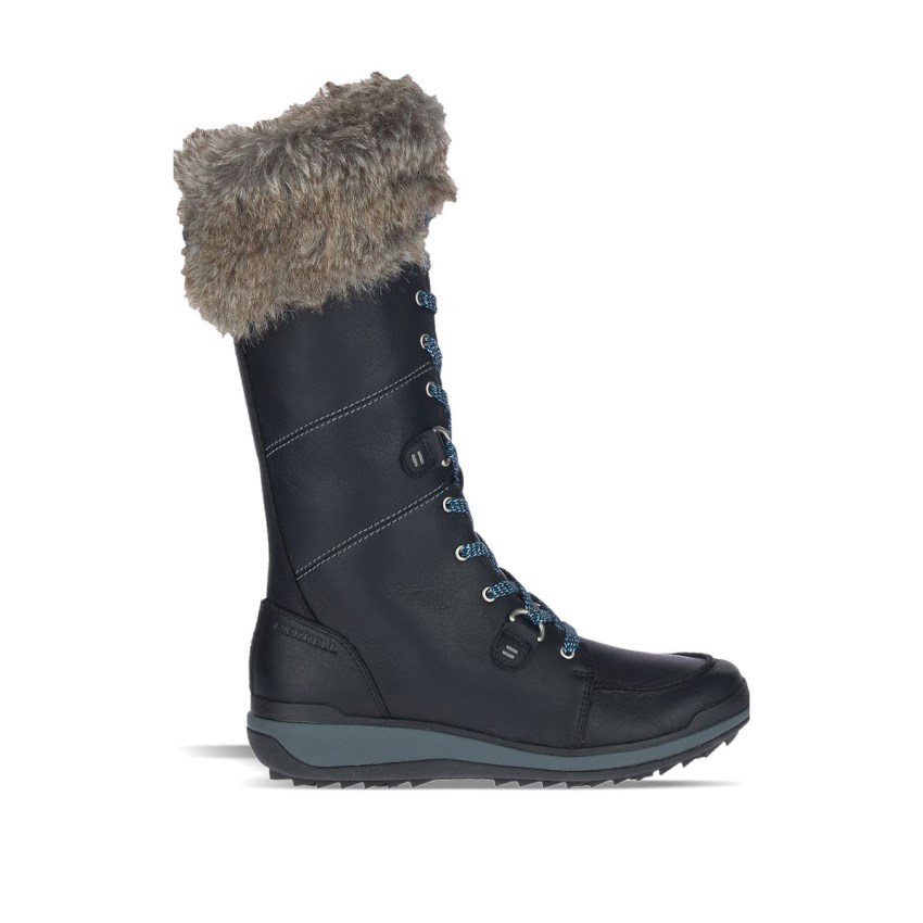 Bottes Merrell Snowcreek Tall Polar Waterproof Noir Femme | G.R.JJIO